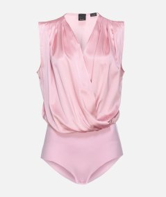 Body incrociato Satin Stretch