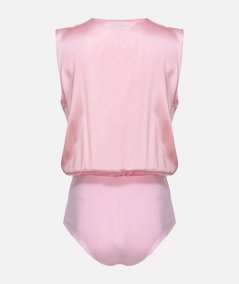 Body incrociato Satin Stretch