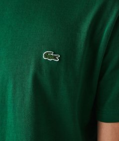Crew-neck T-shirt in Pima cotton jersey
