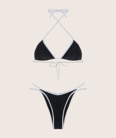 Costume da bagno Bikini triangolo Scribble