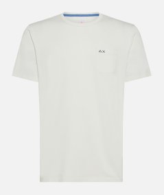 T-SHIRT ROUND SOLID POCKET