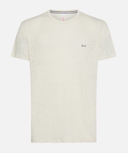 T-SHIRT LINEN SOLID S/S - Duepistudio ***** Abbigliamento, Accessori e Calzature | Uomo - Donna