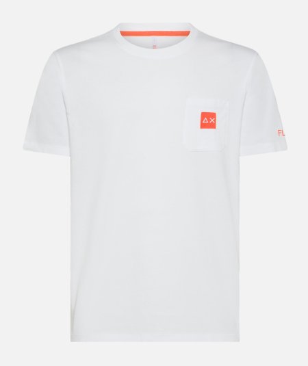 T-shirt Pocket Logo Fluo