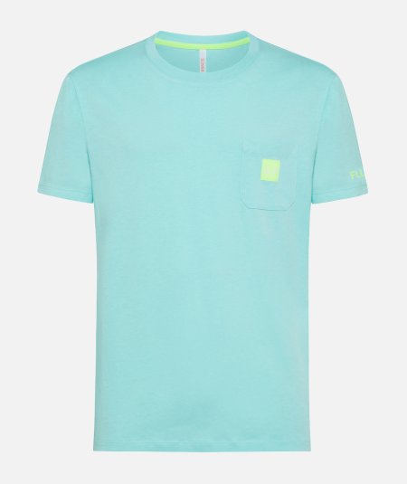 T-shirt Pocket Logo Fluo