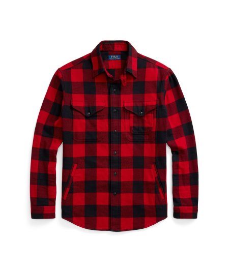 Classic Fit Checked Twill Shirt