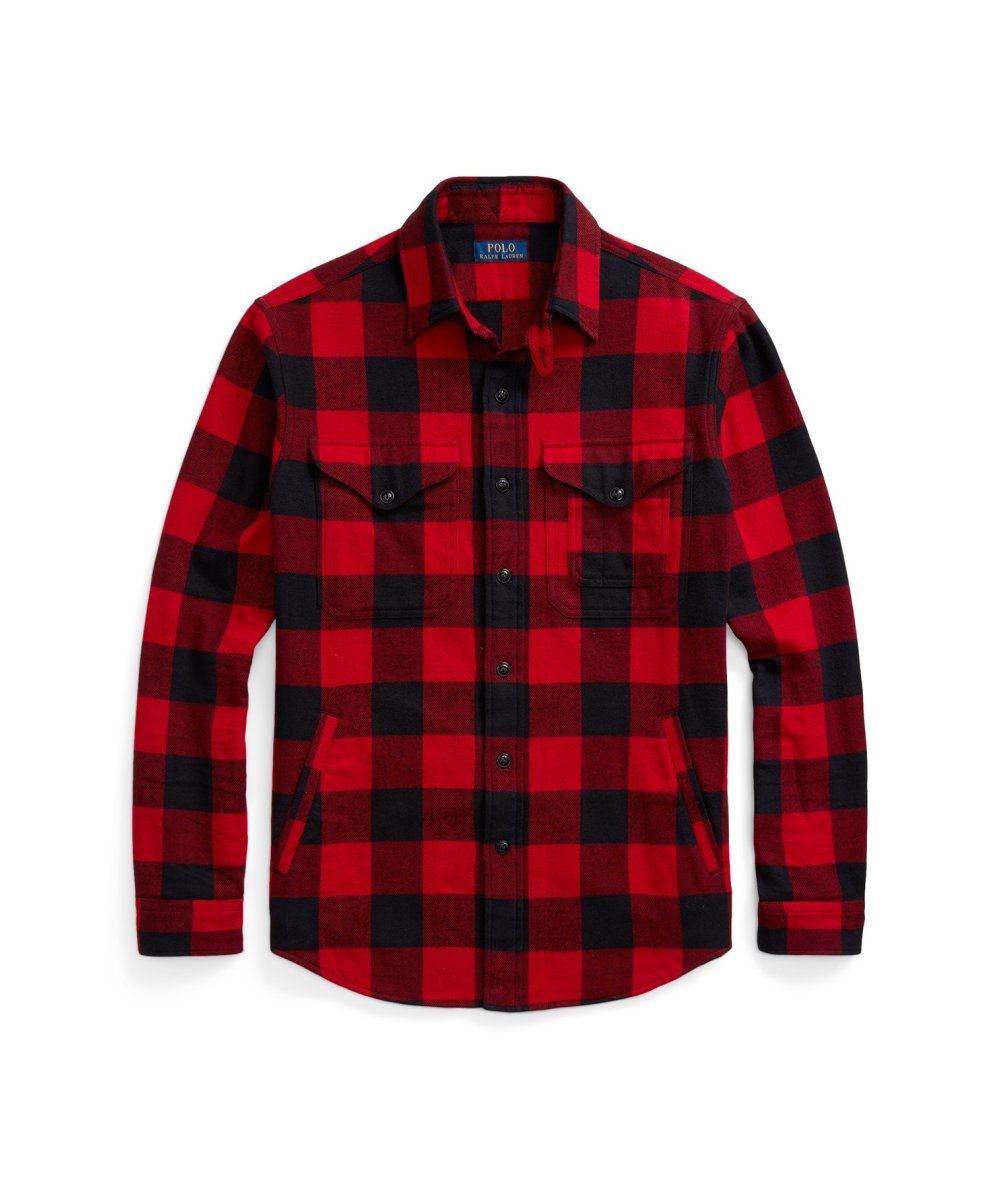 Classic Fit Checked Twill Shirt