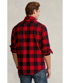 Classic Fit Checked Twill Shirt