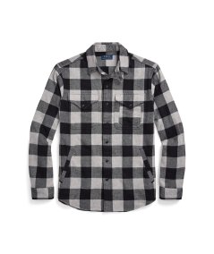 Classic Fit Checked Twill Shirt