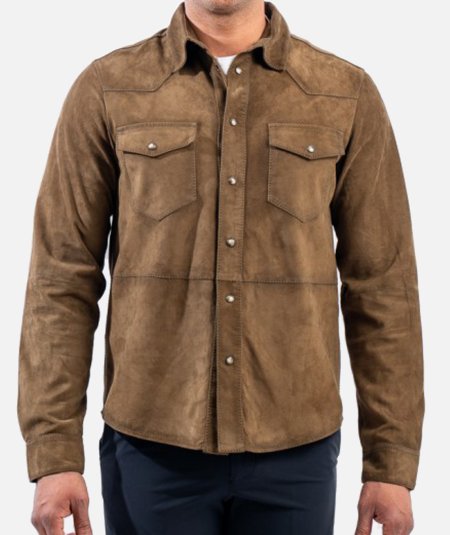 OVERSHIRT NEWMAN SPIRNG SUEDE - Duepistudio ***** Abbigliamento, Accessori e Calzature | Uomo - Donna