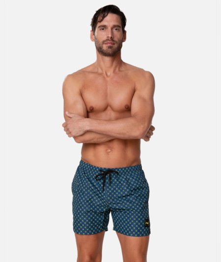 Costume da mare boxer Mood Micro Pattern - Duepistudio ***** Abbigliamento, Accessori e Calzature | Uomo - Donna