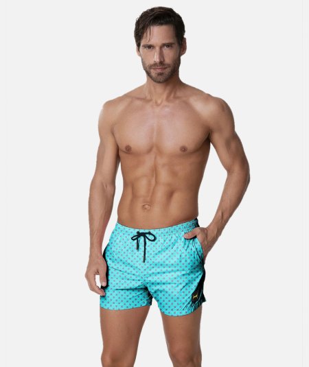 Costume da mare boxer Mood Micro Pattern - Duepistudio ***** Abbigliamento, Accessori e Calzature | Uomo - Donna