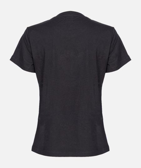 Love Birds Embroidery T-Shirt
