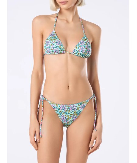 Bikini triangolo con fiori - Duepistudio ***** Abbigliamento, Accessori e Calzature | Uomo - Donna