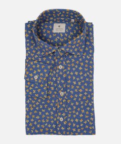 CAMICIA IN LINO A FANTASIA