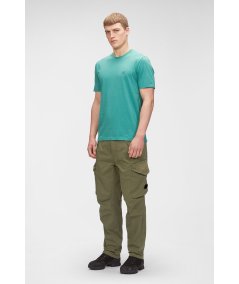 T-shirt with small logo in 30/1 jersey