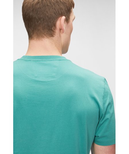T-shirt with small logo in 30/1 jersey