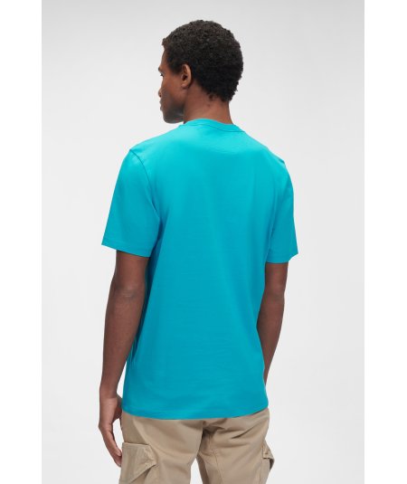 T-shirt con logo piccolo in jersey 30/1