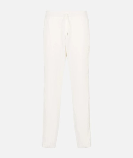 Pantaloni felpa jogger con banda logo