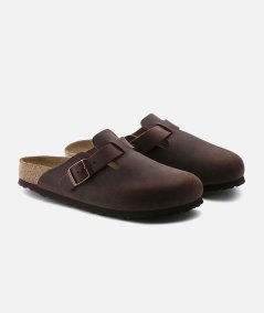 Sabot Boston in pelle oleata