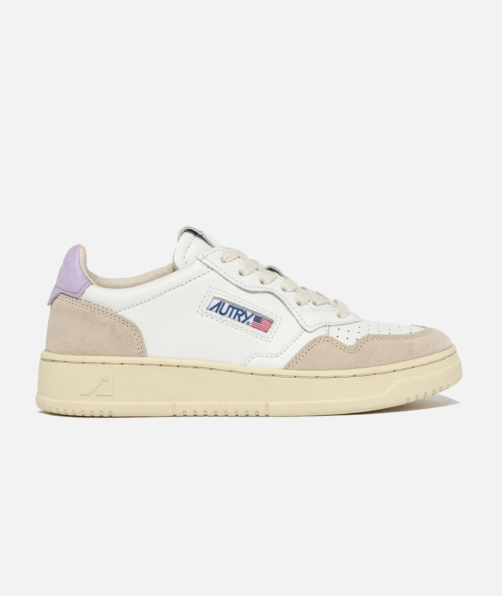 Medalist Low sneakers in leather and suede