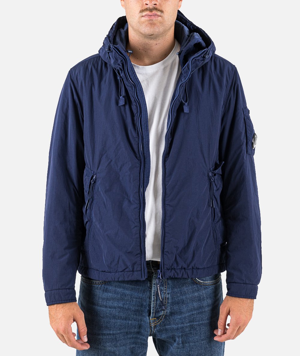 Chrome-R Hooded Padded Jacket - C.P. COMPANY | DUEPISTUDIO Chrome-R Hooded Padded Jacket - C.P. COMPANY | DUEPISTUDIO