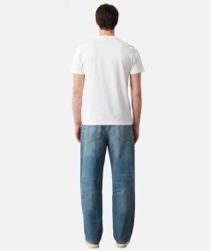 T-SHIRT IN JERSEY DI COTONE CON TRASFER