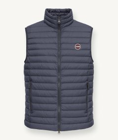 Smanicato gilet trapuntato