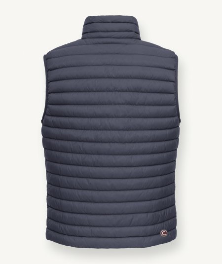 SMANICATO GILET TRAPUNTATO