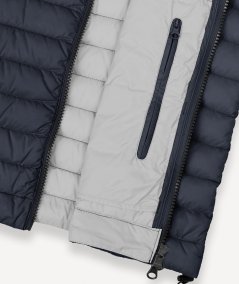 Smanicato gilet trapuntato