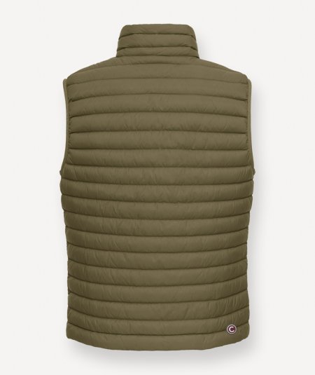 SMANICATO GILET TRAPUNTATO