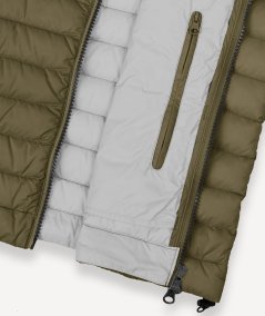 Smanicato gilet trapuntato