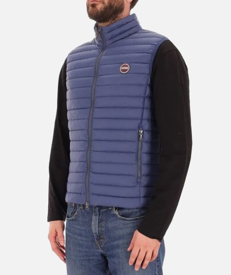 Smanicato gilet trapuntato