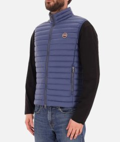 Smanicato gilet trapuntato