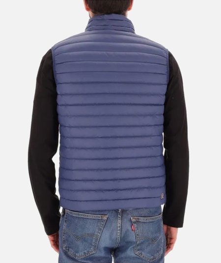 Smanicato gilet trapuntato