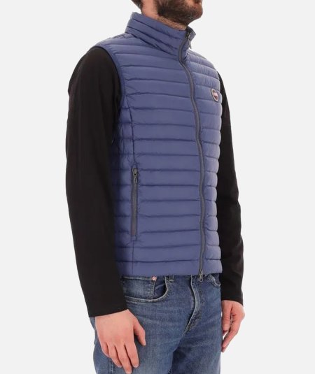 Smanicato gilet trapuntato