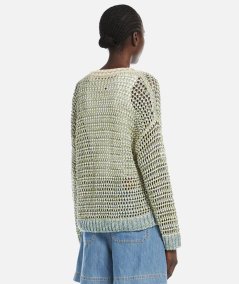 Maglia Liuto 3 in filato di cotone e lino