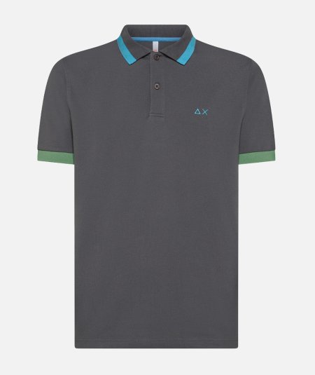 POLO BIG STRIPES ON COLLAR - Duepistudio ***** Abbigliamento, Accessori e Calzature | Uomo - Donna