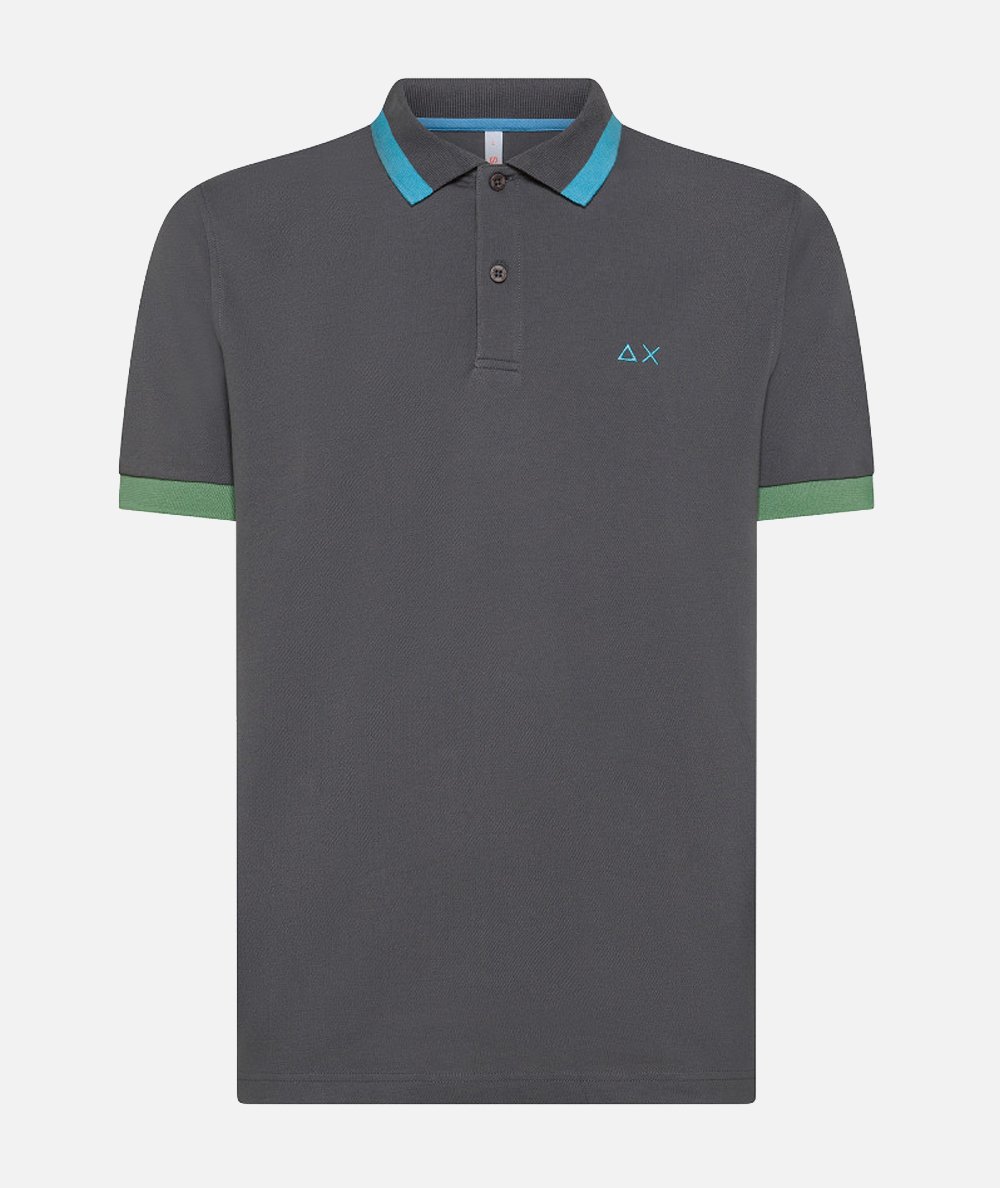 POLO BIG STRIPES ON COLLAR