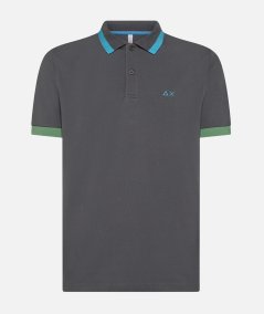 POLO BIG STRIPES ON COLLAR