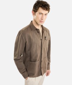 Camicia Over fit in Canvas