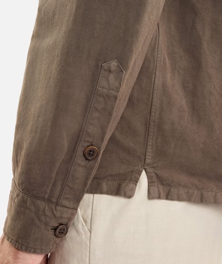 Camicia Over fit in Canvas
