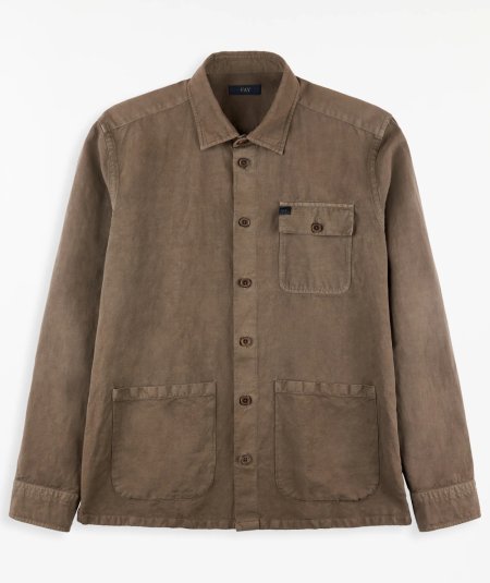 Camicia Over fit in Canvas