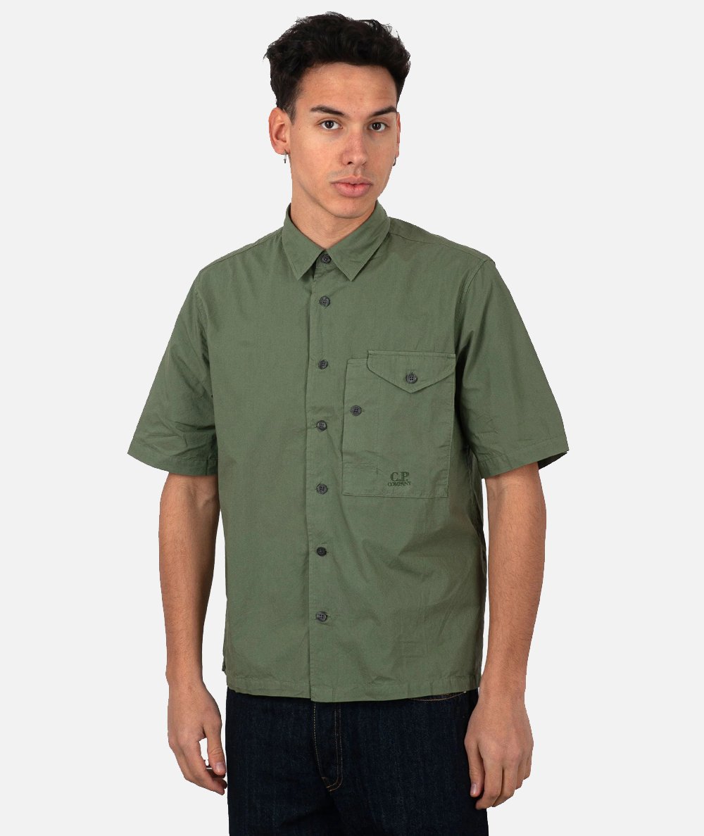 Camicia popeline manica corta
