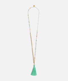 Collana pietre e catena