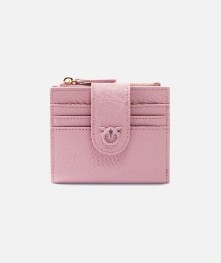 Piccolo portafoglio compatto in pelle saffiano - Duepistudio ***** Abbigliamento, Accessori e Calzature | Uomo - Donna