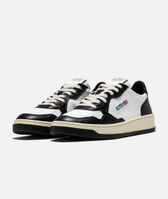 Sneakers medalist low bicolor in pelle