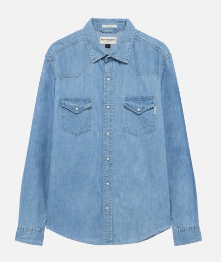 CAMICIA MARTIN DENIM BLEACH