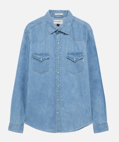 CAMICIA MARTIN DENIM BLEACH