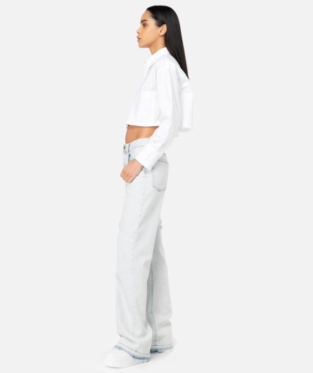 Short Poplin Shirt