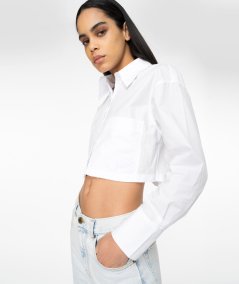 Short Poplin Shirt